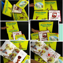 Libros de estudio de matemáticas para niños de preescolar impresos a todo color